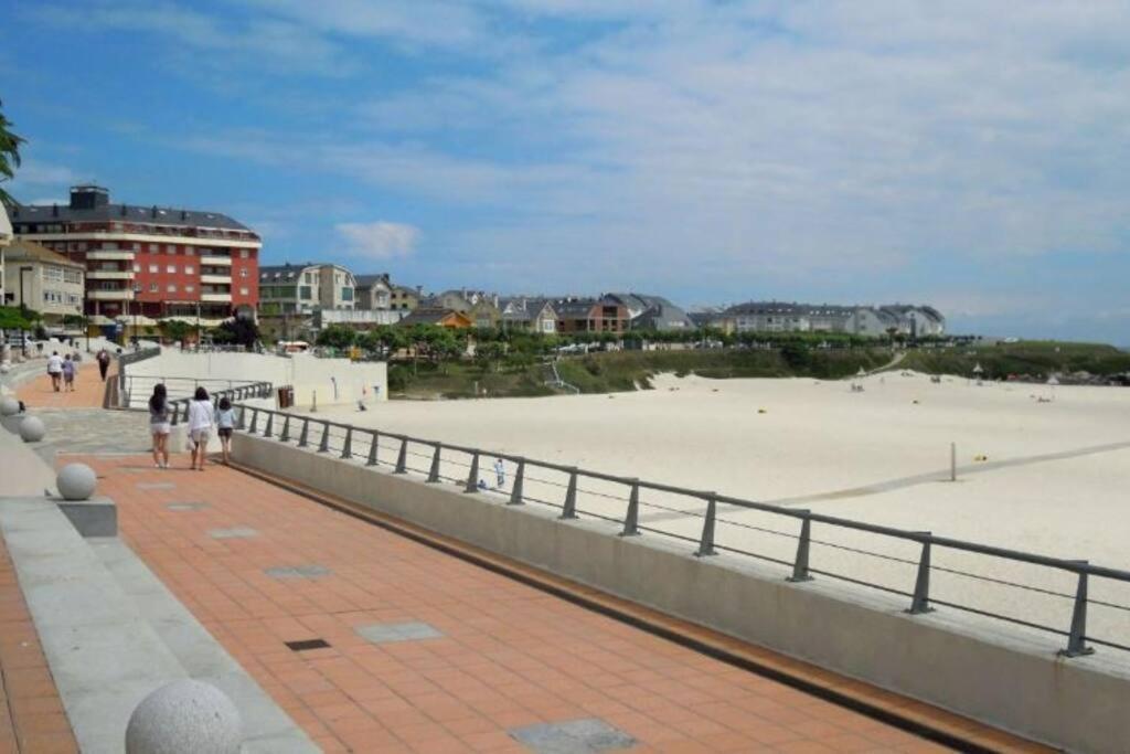 Апартаменти Duplex Con Terraza Playa A Rapadoira Фос Екстер'єр фото